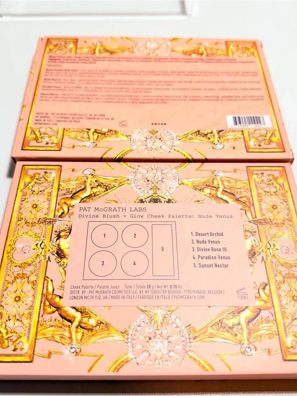 Pat McGrath labs divine Venus glow cheek palette NEW